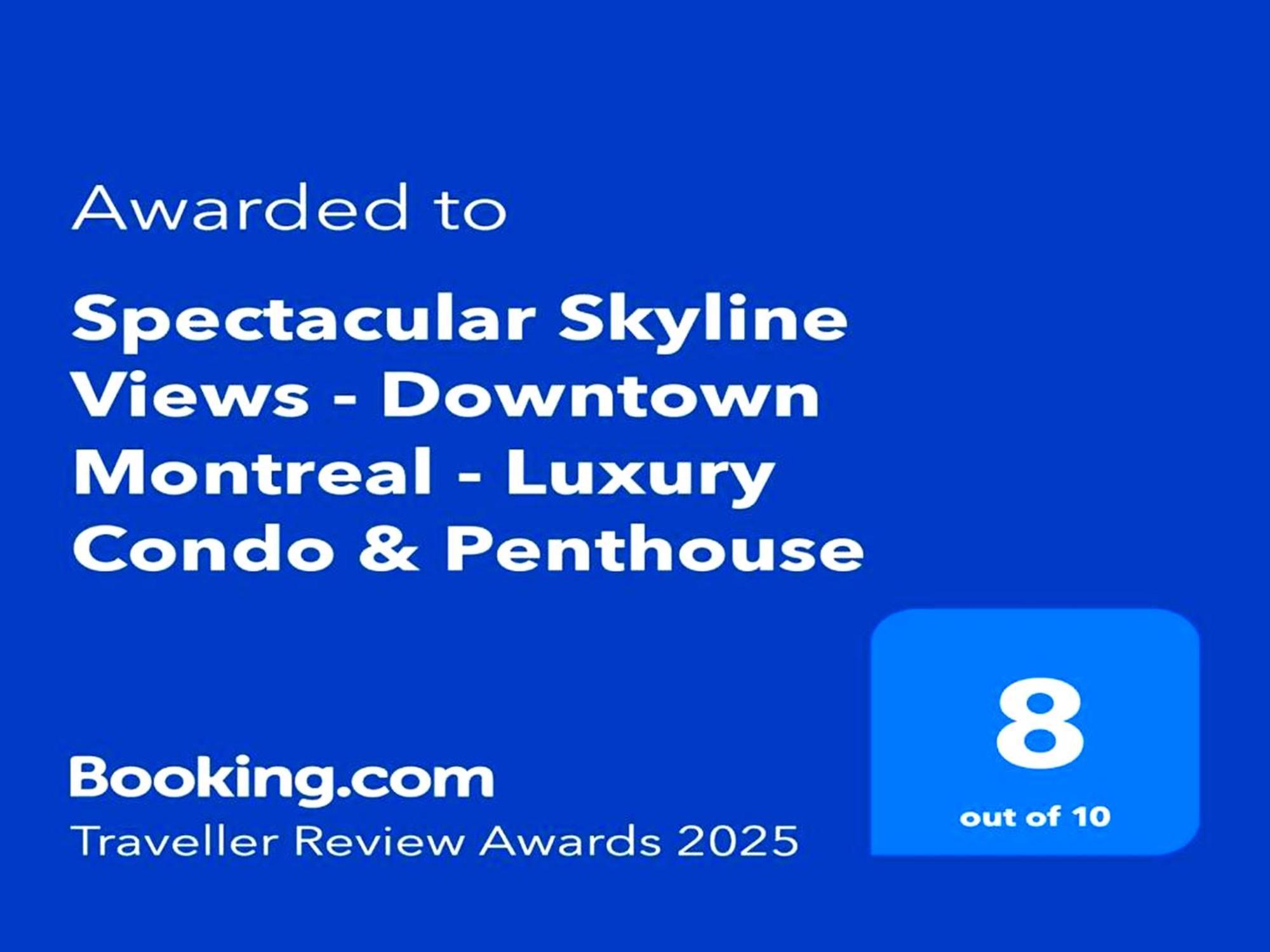 Spectacular Skyline Views - Downtown Montreal - Luxury Condo & Penthouse Экстерьер фото